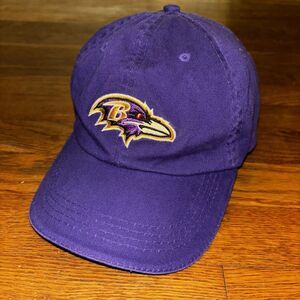 NFL Baltimore Ravens Dad‎ Hat Cap Adjustable Purple White Est. 1996 Embroidered